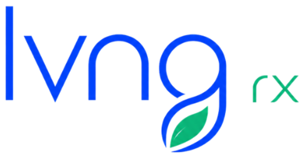LVNG RX logo